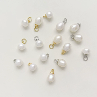 Perles d'eau douce naturelles faites à la main pour la fabrication de bijoux DIY, accessoires de bricolage en gros