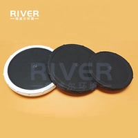 Aérateur à disque à micro-bulles avec noyau en membrane, diamètre 270 mm, débit 1,5-6 m/h pour le traitement des eaux usées, garantie 1 an