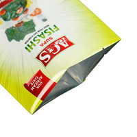 Op maat bedrukte aluminiumfolie kussenverpakking voor noten, zaden, gedroogd fruit, snacks en zeep, met achterzegel, gemaakt van hoogwaardig plastic.