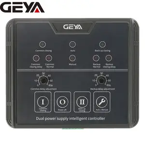 GEYA-L-801 ATS sin RS485, buena calidad, inversor silencioso, cargador ats, panel de interruptor de transferencia automática