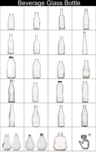 Botella de Vidrio Transparente de Alta Calidad de 375 ml, Libre de Plomo, para Bebidas, Agua, Vino, Sake, Whisky, Ron, <span class=keywords><strong>Vodka</strong></span> - Product Image 5