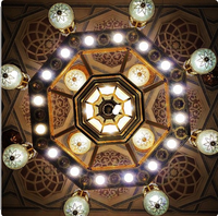 Décoration islamique lustres de mosquée lustres islamiques éclairage lustre de style arabe
