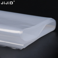 Film plastique JIJID grand sac d'emballage personnalisé épais transparent PE étanche paquet thermoscellé sac d'impression de logo pour l'épicerie