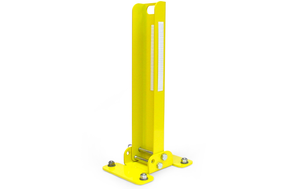 Bolardo Plegable de Colores Brillantes con Señal de PARADA, Bolardo Plegable Resistente y Altamente Protector para Parques, Vías para Bicicletas, etc. - Product Image 3