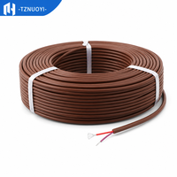Câble d'extension de thermocouple toronné de type E, isolation rouge-violette pour la mesure de température à usage industriel