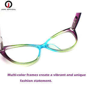 Atacado Leitura Óculos Leve Anti-Blue Light Óculos Quadros para Mulheres - Product Image 5