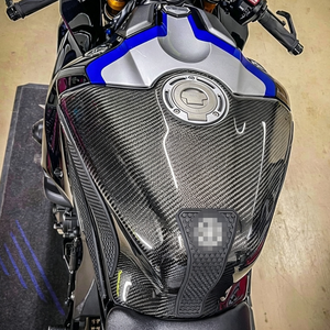 Protector de Tanque de Combustible para Motocicleta, 100% Fibra de Carbono Seca, para <span class=keywords><strong>Yamaha</strong></span> <span class=keywords><strong>R1</strong></span> R1M 2020 2021 <span class=keywords><strong>2022</strong></span> 2023 2024 - Product Image 6