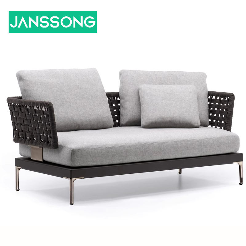Double sofa -- Alliage d'aluminium + tissu imperméable standard