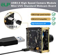 Módulo de Cámara USB 3.0 ELP de 20MP y 27.5fps de Alta Velocidad con Video 4K a 30fps, 0.1 Lux de Baja Luz, Sin Distorsión, Lente Gran Angular para PC