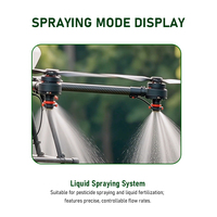 Drone agricole à charge utile lourde, pulvérisateur pour grandes exploitations, haute efficacité, diffusion autonome de pesticides, semis, UAV haute précision