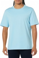 T-shirt décontracté d'été pour homme de haute qualité, col rond, respirant, personnalisable avec logo, en coton, coupe ample, manches courtes