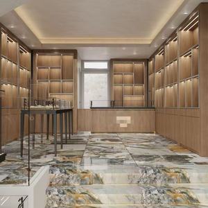 Vitrina de Exhibición de Joyería Sundo, Mostrador de Vidrio Doble, <span class=keywords><strong>Mueble</strong></span> de Madera <span class=keywords><strong>para</strong></span> Tienda de Joyería, Exhibidor de Vidrio <span class=keywords><strong>para</strong></span> Joyería - Product Image 6