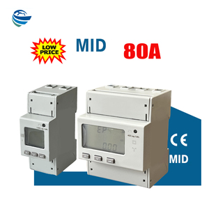 Nhà máy chất lượng tốt 3 giai đoạn đường sắt năng lượng meteriot Analyzer Meter năng lượng mét RS485 thông minh xây dựng độ chính xác cao đa Thuế quan - Product Image 1