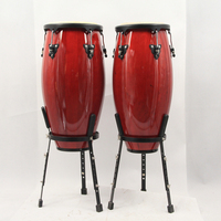 XINSEN COB700RW-1175 Professional Solid Wood 11.75 Inch Ergonomic Handcrafted Conga Drum Percussion Instrument for Latin Music