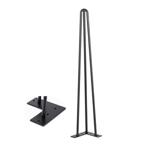 Bán buôn kim loại Bàn cà phê chân kích thước khác nhau kẹp tóc bảng chân - Product Image 6