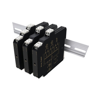 Isolateur de signal de courant industriel 2 entrées 2 sorties 4-20mA/0-20mA, isolation 2500V, haute précision 0,1%, montage sur rail DIN mince 12,8 mm, DC24V - Product Image 5
