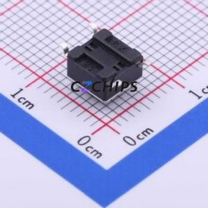 TS665TP Tactile <b>Switch</b> SMD-4P,6x6mm <b>Switch</b> Single Pole Single Throw Round Button 1.8N Vertical Mount - Product Image 2