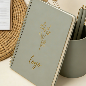 Ensemble cadeau de carnet de planification <span class=keywords><strong>personnalisé</strong></span> de qualité supérieure, en papier écologique enduit, avec dorure à chaud, pour souvenir de <span class=keywords><strong>mariage</strong></span> - Product Image 2