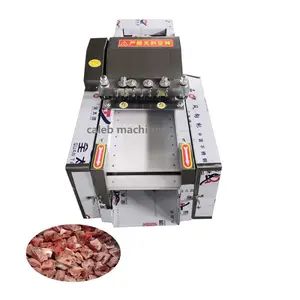 High efficiency meat cube cutting machine