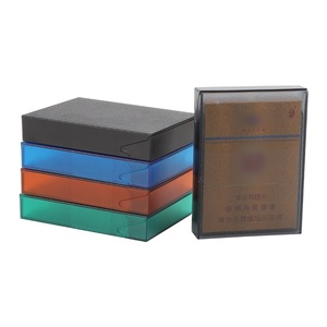 Étui à cigarettes en plastique anti-pression et anti-humidité, design tendance, lot <span class=keywords><strong>de</strong></span> 20, couleurs assorties - Product Image 3