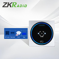 Lector de Códigos QR y RFID de Montaje en Pared con BLE5.3 TCP WG RS485 para Sistema de Control de Acceso