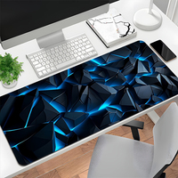 Tapis de souris de jeu Spatio-Temporal Fission 800x400mm avec repose-poignet, résistant à l'eau, anti-rayures, rétroéclairage anime, en caoutchouc
