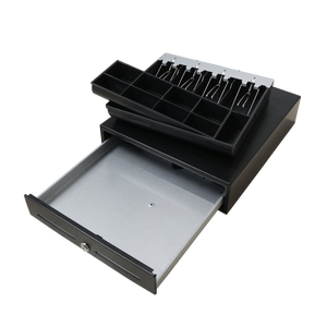 Kim loại nhỏ an toàn 350mm Hướng dẫn sử dụng tiền thu đẩy ngăn kéo tiền mặt <span class=keywords><strong>POS</strong></span> RJ11/RJ12 cho siêu thị - Product Image 4