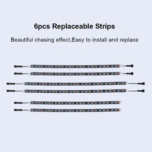 RGBIC Car Underglow Light <span class=keywords><strong>Kit</strong></span> IP68 Waterproof Exterior <span class=keywords><strong>Neon</strong></span> LED Car Lights Dynamic Modes Underbody Lights for Cars Trucks - Product Image 2