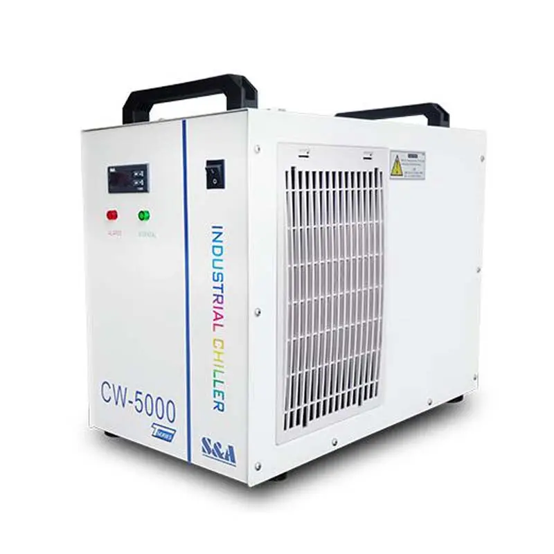 Laser-Wasserkühler cw5000 Wasserkühler für Laser zur Kühlung von 80W 100W CO2-Laserröhren