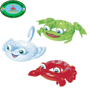 Jouets de <span class=keywords><strong>piscine</strong></span> d'été pour enfants, PVC <span class=keywords><strong>gonflable</strong></span> en forme d'animal, bouée de natation en forme de <span class=keywords><strong>grenouille</strong></span> - Product Image 3