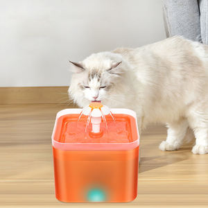 Dispensador de agua para mascotas automático personalizado de 2L de capacidad, fuente de agua eléctrica de plástico ecológica para gatos, alimentador de agua para gatos - Product Image 4