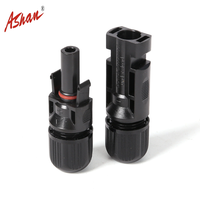 Conector Solar para Panel Solar Fotovoltaico, Resistente al Agua IP68, 30A, 1000V, CC, para Sistemas Solares