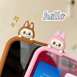 Cartoon papa rabbit design 3D silicone cute mobile phone case girls rubber <b>cover</b> for iPhone 17 pro max 16 15 14 12 11pro - Product Image 4