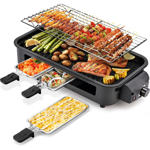 Electric Barbecue Grill PTFE Non-Stick Temperature Control Strong Heating Durable <b>Bakeware</b> High Quality for Home Use - Product Image 1