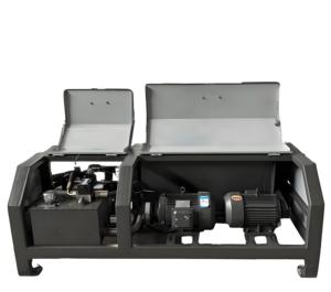 Machine à redresser et à couper les barres d'armature à deux moteurs Outil de redressage et de coupe de fils de métaux dédié - Product Image 1