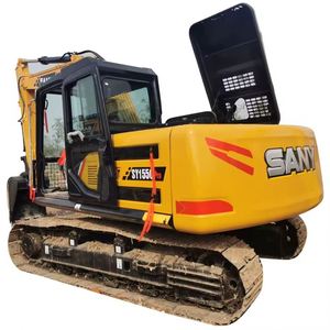 รถขุดไฮดรอลิกมือสองคุณภาพสูง Sany 155C รุ่นปี 2023 น้ำหนัก 15.5 ตัน บุ้งกี๋ 0.55 ลบ.ม. ชั่วโมงการทำงานต่ำ สภาพดี - Product Image 1
