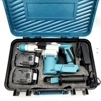 Marteau électrique de qualité industrielle, ciseau multifonction, moteur sans balais haute puissance 800W, diamètre de perçage maximal 26 mm, perceuse portable