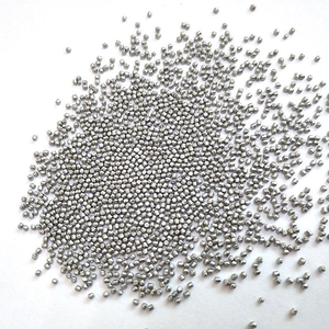 Granulats <span class=keywords><strong>de</strong></span> <span class=keywords><strong>sablage</strong></span> en acier inoxydable, billes, granulés, dureté 42-53HRC, abrasifs métalliques déchiquetés, taille des grains 0,1-2,0 mm pour l'aérospatiale - Product Image 6