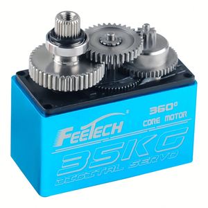 Moteurs servo pour camions RC 7,4 V 360 degrés 35 kg, vente en gros d'usine chinoise, pour bateaux RC, voitures, drones FPV ESP32, induction magnétique FT6335M - Product Image 2