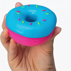 Mini Donut Antiestrés, Juguete Suave de Rebote Lento para Aliviar la Ansiedad, Juguete Sensorial para Niños y Adultos - Product Image 6
