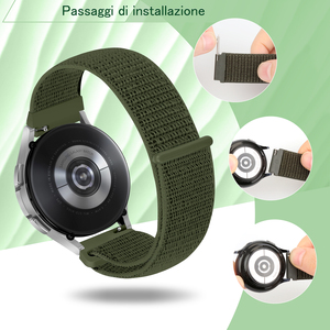 Correas de <span class=keywords><strong>Reloj</strong></span> Ajustables de Nailon con Velcro de 24 mm, Venta Directa de Fábrica al Por Mayor, Correa de <span class=keywords><strong>Reloj</strong></span> de Liberación Rápida de 24 mm para <span class=keywords><strong>Hombre</strong></span> y Mujer - Product Image 4