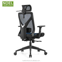 Chaise pivotante en maille dossier haut moderne et chaude chaise de bureau ergonomique pour salon informatique de luxe chaises de bureau réglables