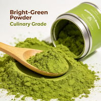 Poudre de Matcha 1A 30g/Boîte - Poudre de Matcha Culinaire pour la Pâtisserie, les Lattes et les Desserts, Qualité Alimentaire, Fournisseur en Gros