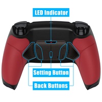 Kit Remapper plastik extremate, tombol Remap dayung belakang RISE4 V3 untuk pengontrol PS5