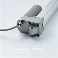Vente directe usine YH8-525 Actionneur linéaire électrique à balais haute vitesse 12V/24V étanche IP66 pour maison intelligente et bateau