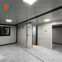 Casa Prefabricada Moderna, Casa Móvil Pequeña, Casa Modular de Lujo de 20 pies/40 pies con 3 Dormitorios para América del Norte, Casa Pequeña para Jardín Trasero