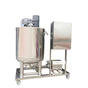 Tanque de Mezcla Automático SUS304, Emulsionador al Vacío, Homogeneizador, Motor AC, Calentamiento Eléctrico, para Lociones Corporales, Cremas Faciales y Productos Químicos - Product Image 1