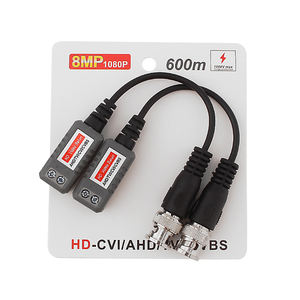 Winkasing 8MP hdcvi hdtvi ahd cat5e cat6 hd pasivo anti interferencias utp vídeo <span class=keywords><strong>balun</strong></span> cat5 con <span class=keywords><strong>pigtail</strong></span> transceptor para <span class=keywords><strong>cctv</strong></span> YJS-202L - Product Image 6
