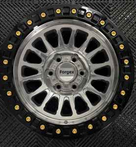 Jantes Forgex 4x4 17x9 5x127 6x139.7 ATV/UTV à lèvre profonde Beadlock tout-terrain forgées pour Tacoma 4Runner <span class=keywords><strong>JEEP</strong></span> Wrangler JK FORD RAM SUV - Product Image 1