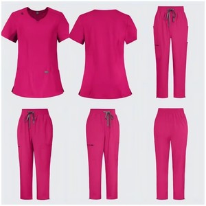 Uniformes Médicos para Mujer, Uniformes para Clínicas de Spa, Uniforme Médico Anti-Fluido, Tela para Uniformes Médicos 42346 - Product Image 4